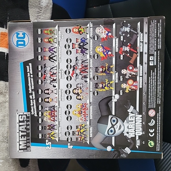 Diecast Heavy Metal DC Comics Harley Quinn - Picture 4 of 6